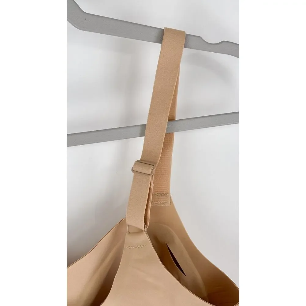 Knix Revolution Full Coverage Bra Warm Sand Womens Size M+ Medium+ New Wireless - Picture 9 of 12